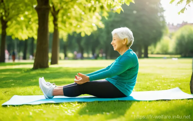 사회복지 헬스케어 - **Prompt:** A vibrant, multi-ethnic group of French citizens, including adults and seniors, engaging...